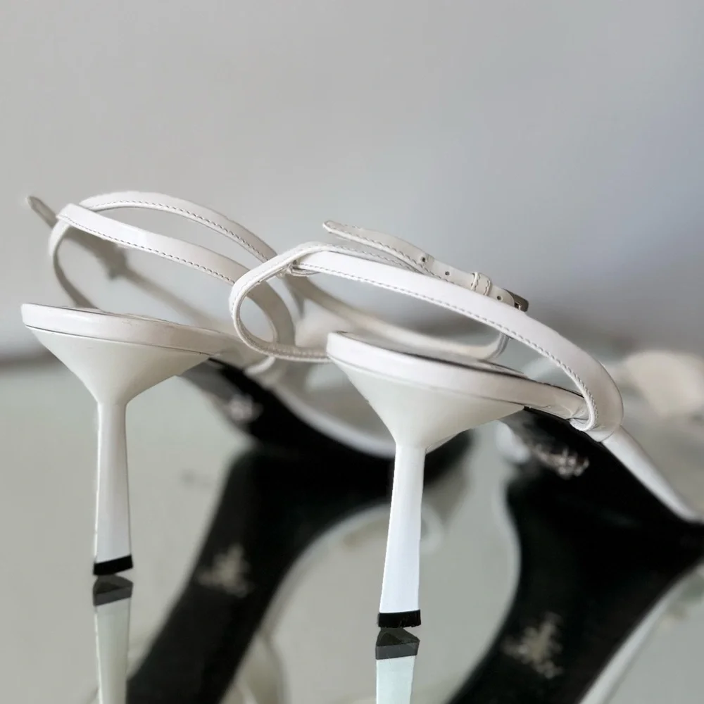 EUC PRADA Rosette leather sandals 41 - Picture 9 of 15